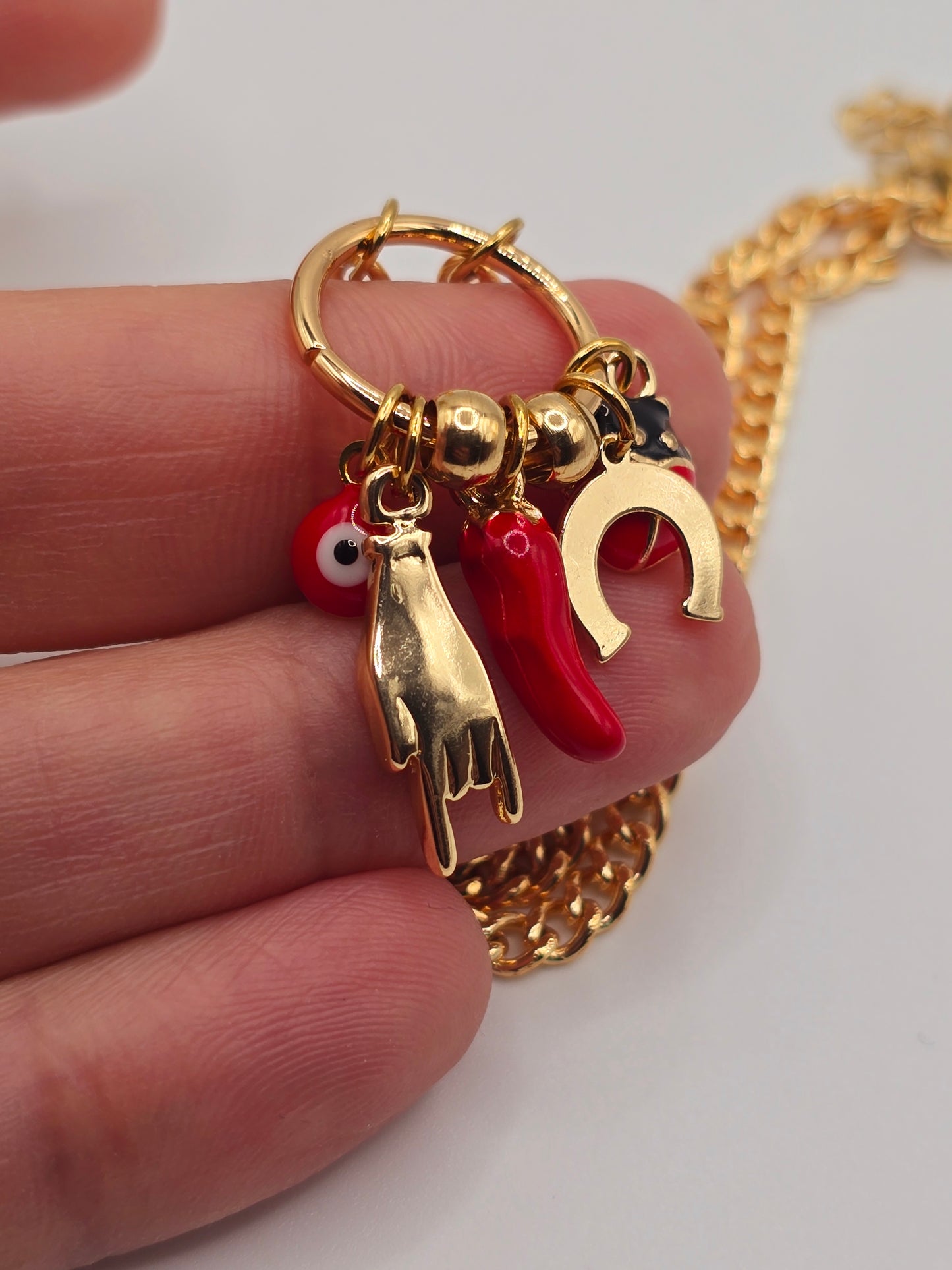 Lucky charms necklace - Fui Fuiu Jewelry