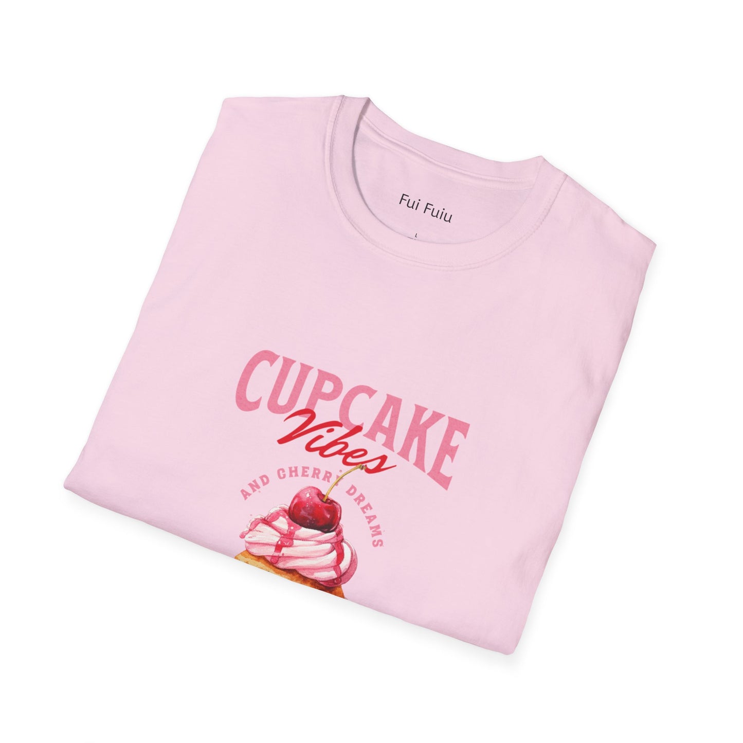 Cupcake Vibes Unisex Softstyle T-Shirt - Sweetness in Every Dream - Fui Fuiu Jewelry