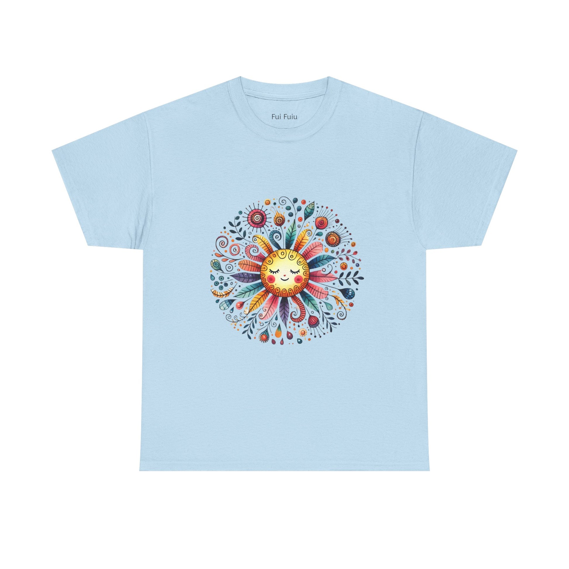 Sunflower girl colorfull T-Shirt boho design  | Etsy Best Seller - Fui Fuiu Jewelry