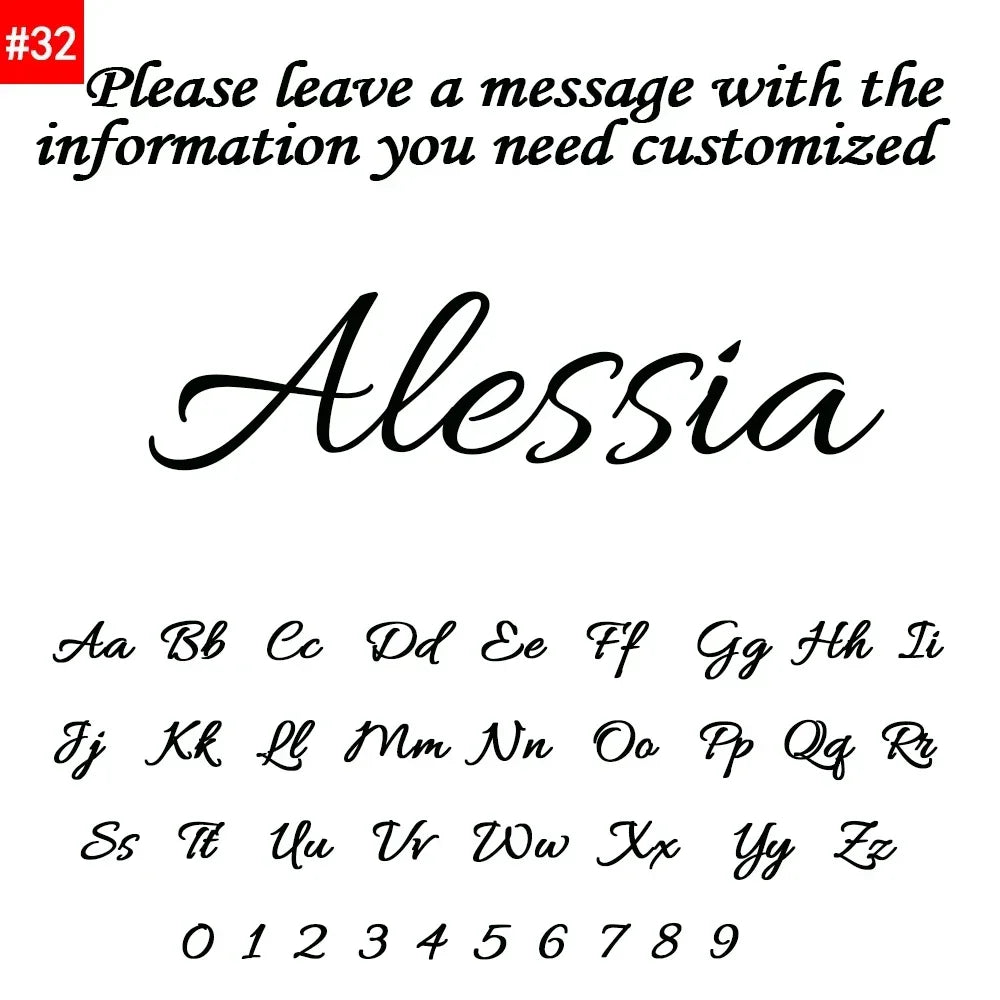 Custom Name with Heart Necklace for Women Stainless Steel Jewelry Personalized Letter Pendant Gold Chains Choker Christmas Gift - Fui Fuiu Jewelry