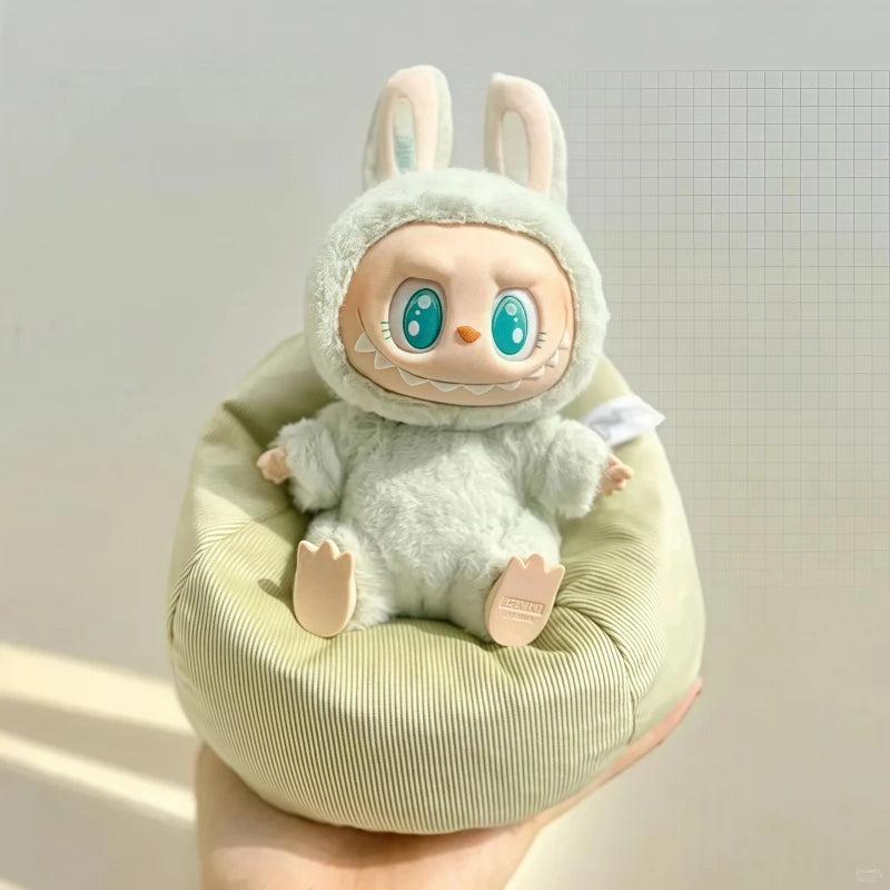 Labubu Doll Sofa for Labubu Mini Lazy Sofa Bed V1 V2 V3 DIY Clothing Accessories Cute Doll Cushion Children's Toy Gift - Fui Fuiu Jewelry