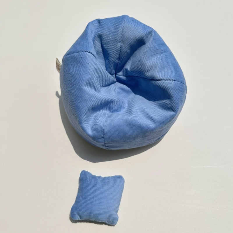 Labubu Doll Sofa for Labubu Mini Lazy Sofa Bed V1 V2 V3 DIY Clothing Accessories Cute Doll Cushion Children's Toy Gift - Fui Fuiu Jewelry