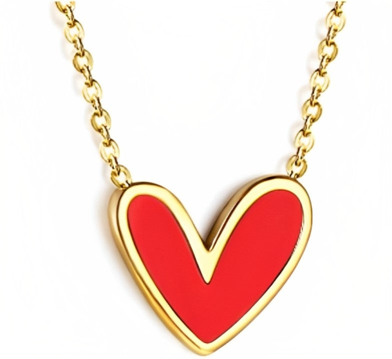 Little heart necklace - Fui Fuiu Jewelry