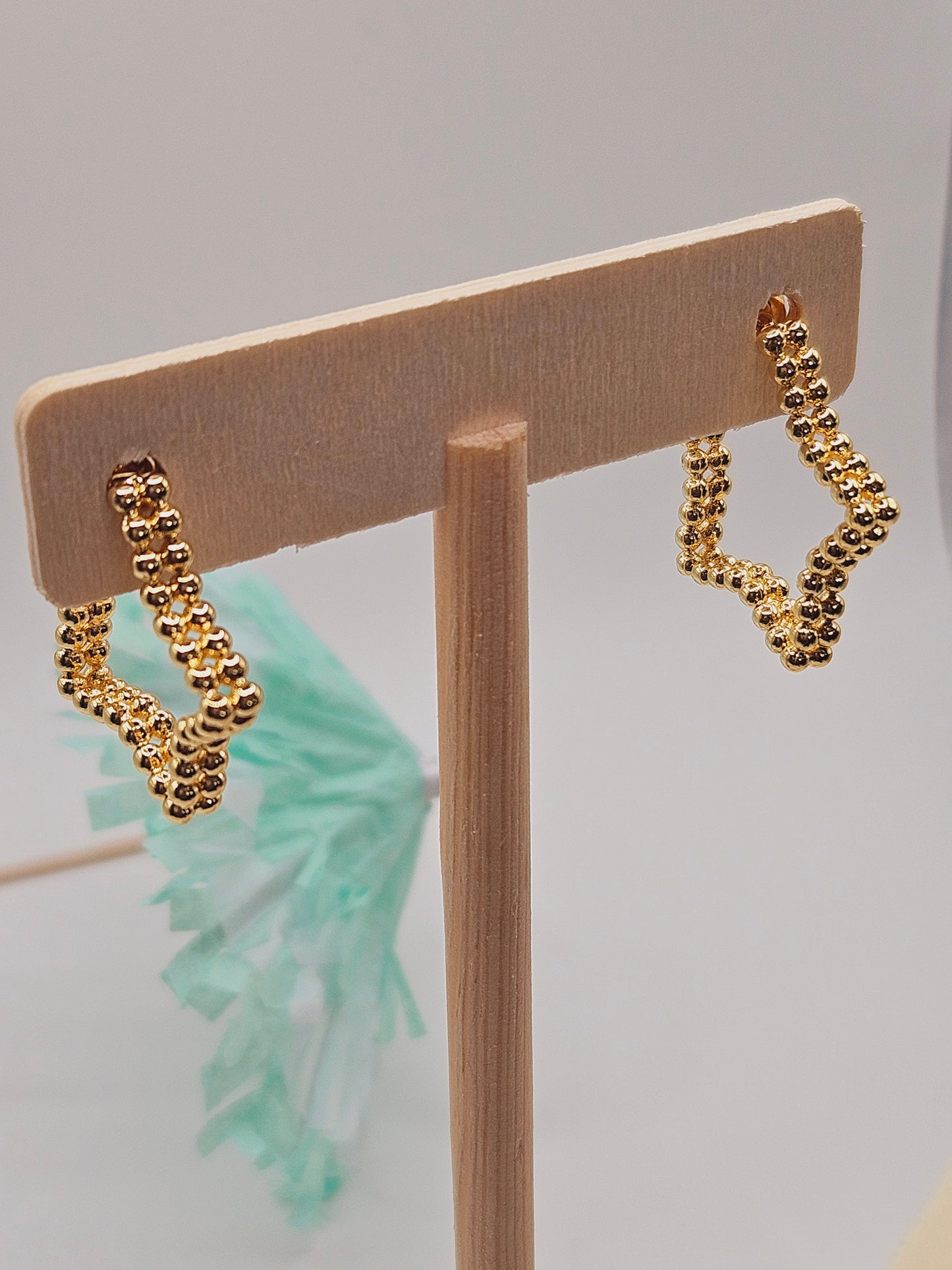 Star beaded earrings - Fui Fuiu Jewelry