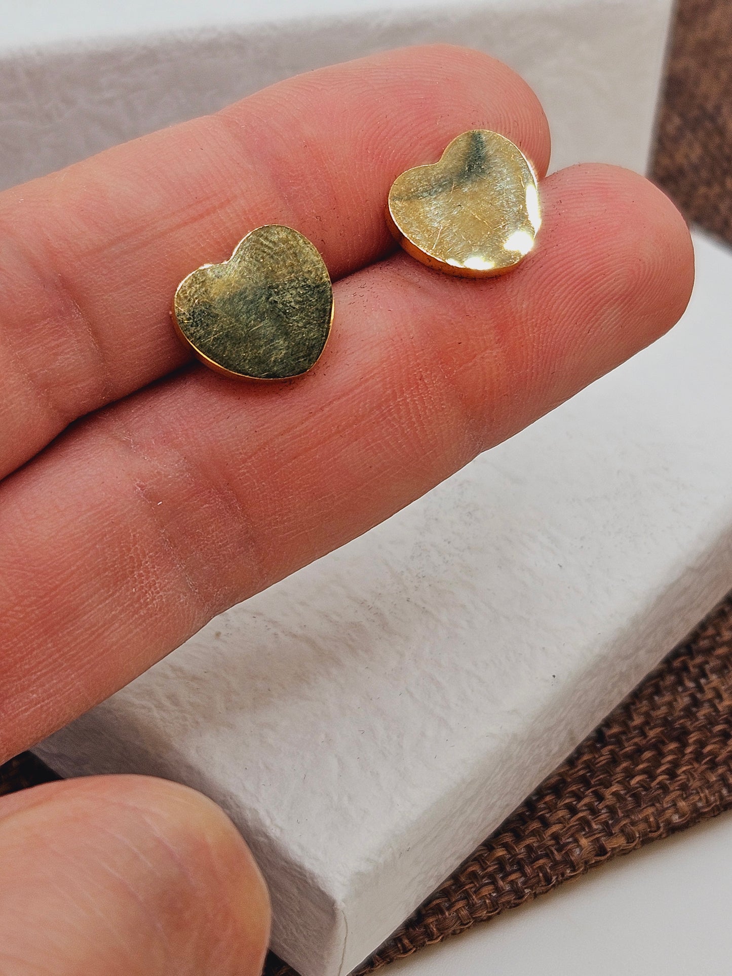 Big gold heart set - Fui Fuiu Jewelry