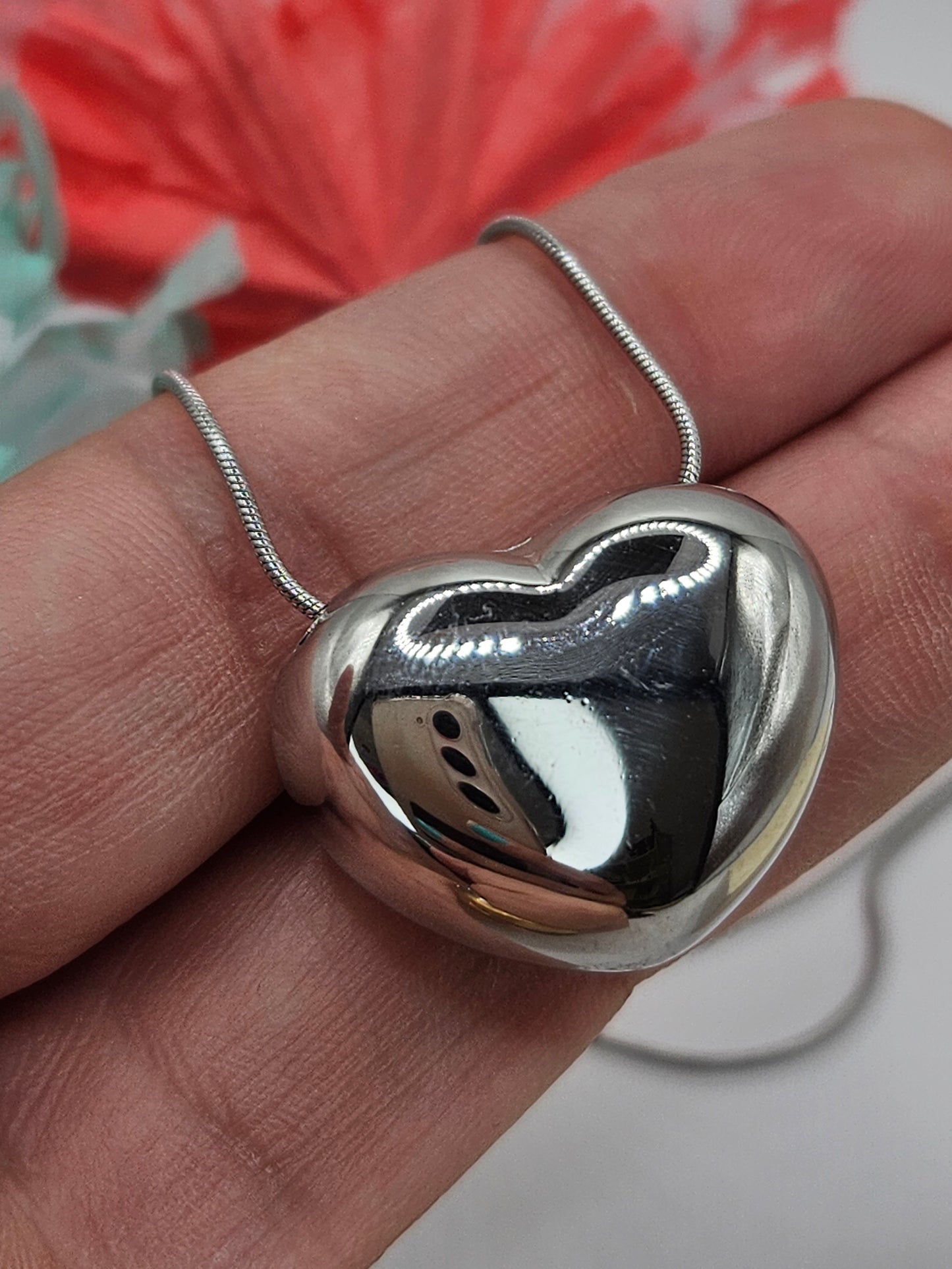 Big heart necklace