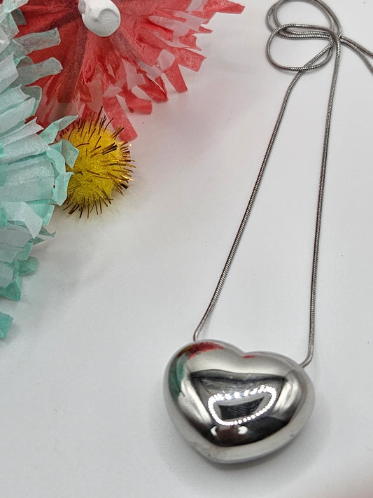 Big heart necklace