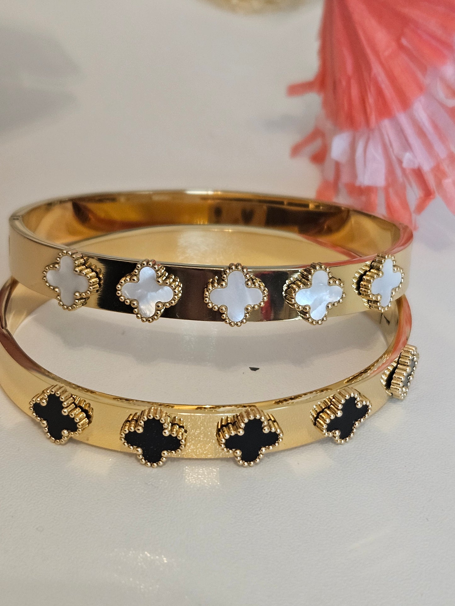 Clover Bangles