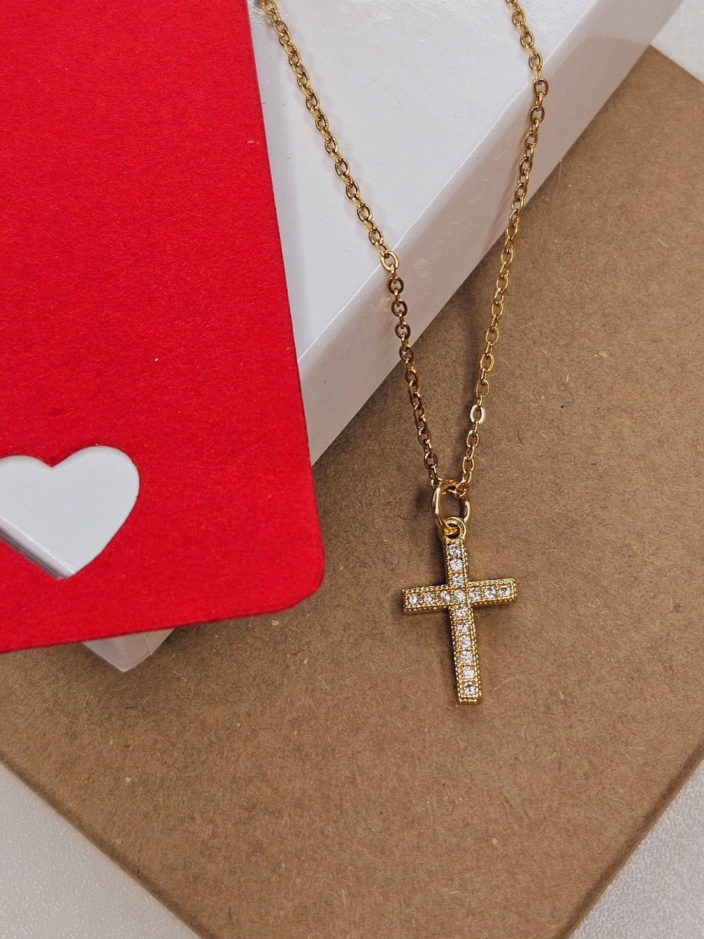 Little cross necklace