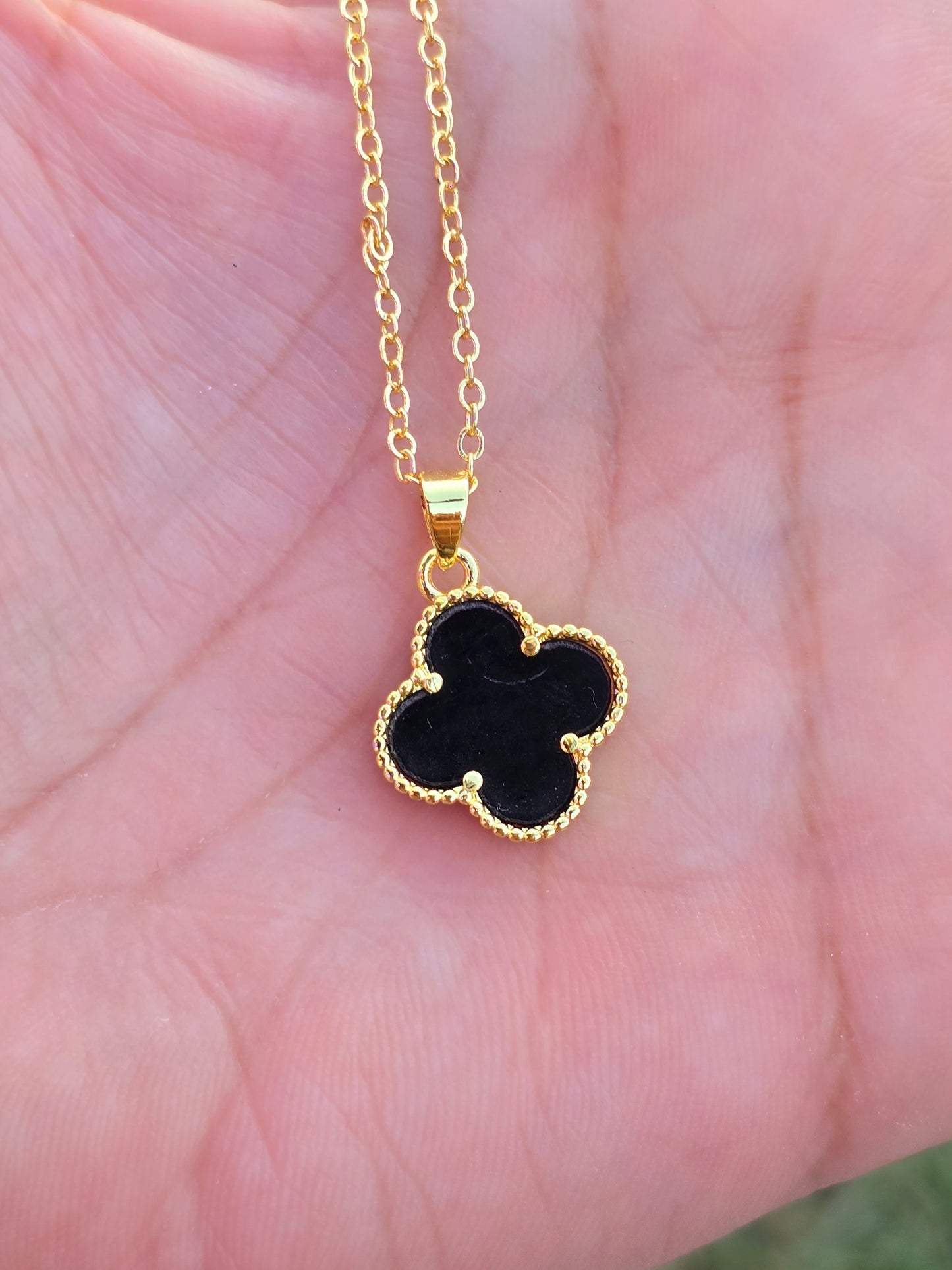 Clover necklace