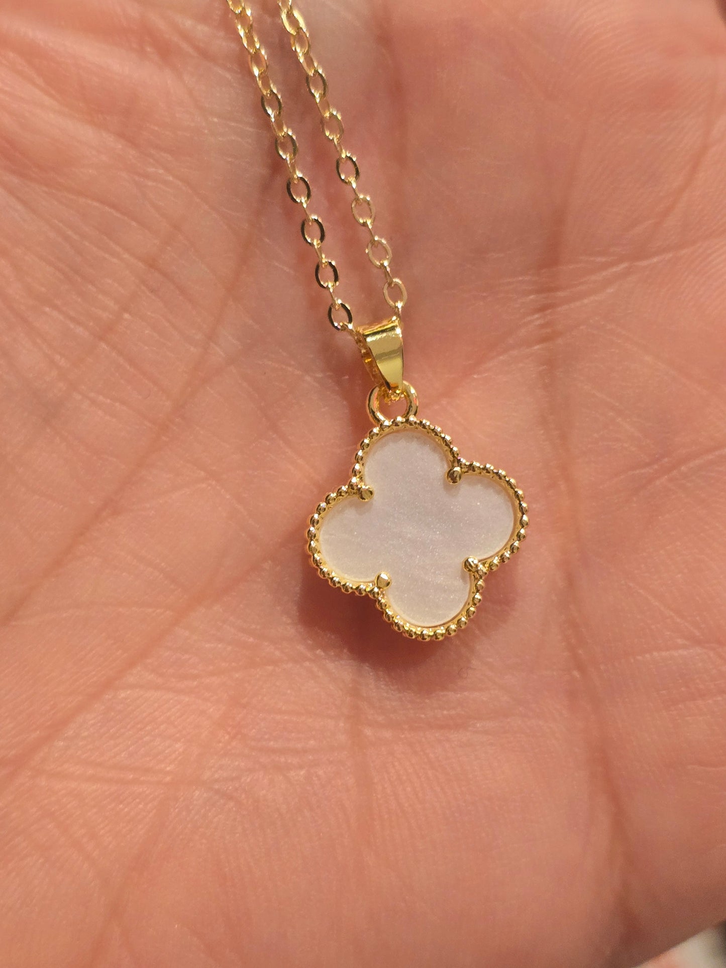 Clover necklace