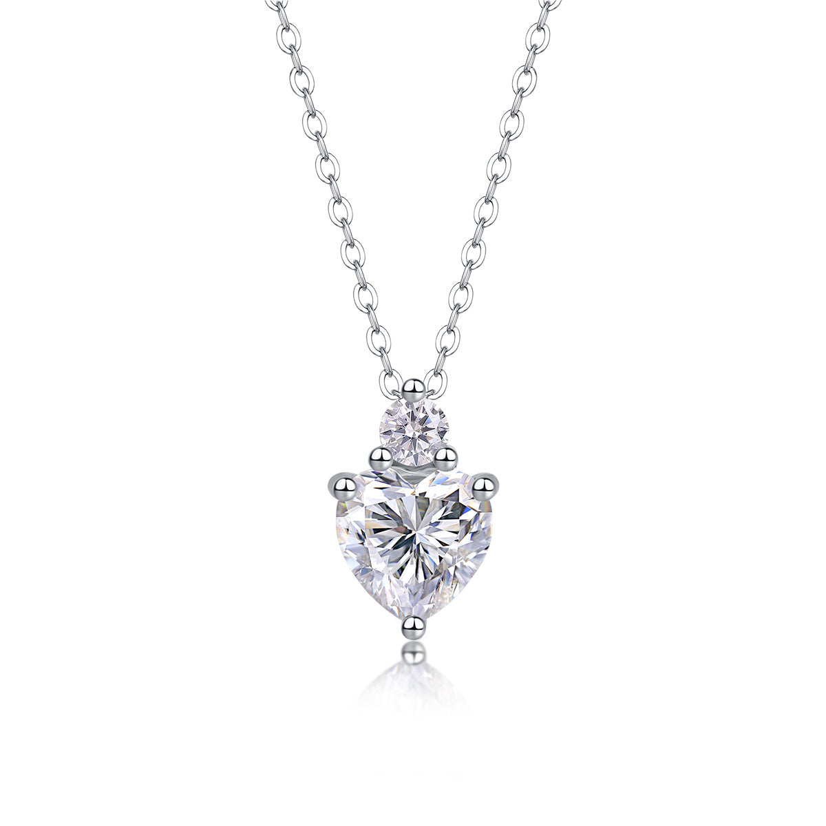 Ripple Fantasy - A Fashionable And Luxurious Diamond Jewelry Pendant  With Moissanite S925 Sterling Silver And Platinum Plating