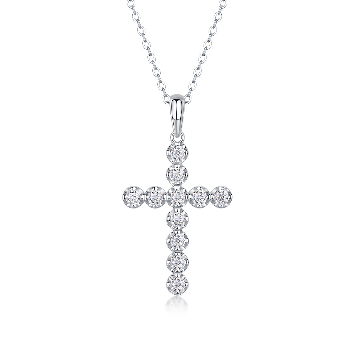 Entrusted - A Fashionable And Luxurious Diamond Jewelry Pendant  With Moissanite S925 Sterling Silver