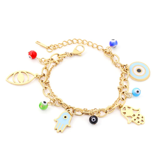 Lucky charm bracelet