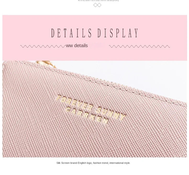 Women's Fashion Wallets Tassel Short Wallet For Woman Zipper Mini rfid Coin Purse Ladies Small Wallet Female Leather Card Holder
