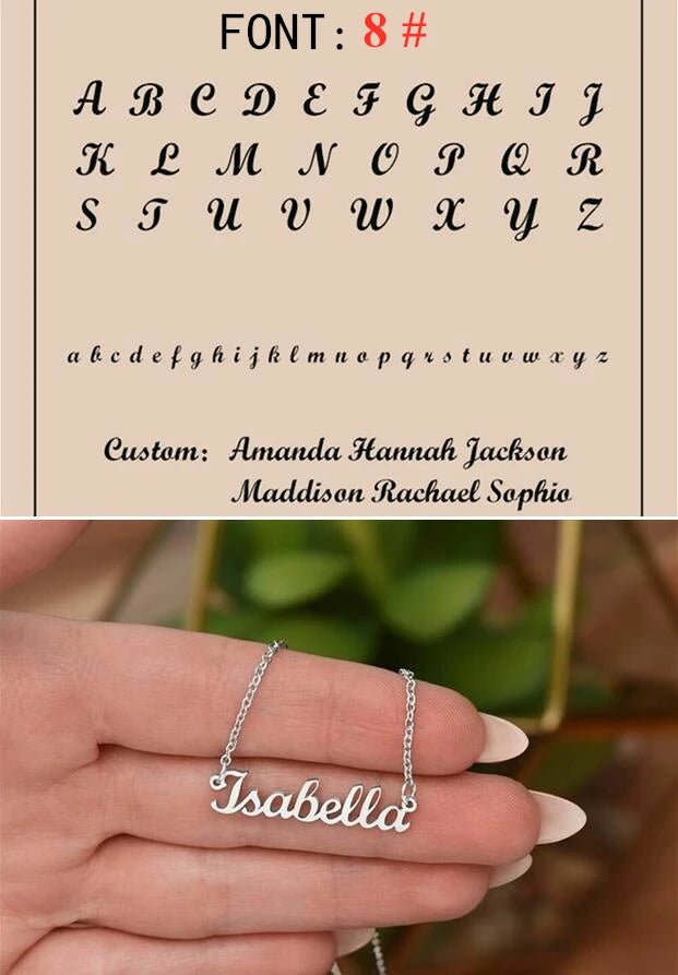 Custom Name Necklace Personalized Golden Choker Stainless Steel Necklaces For Women Man Customized Jewelry Couple Gift - Fui Fuiu Jewelry
