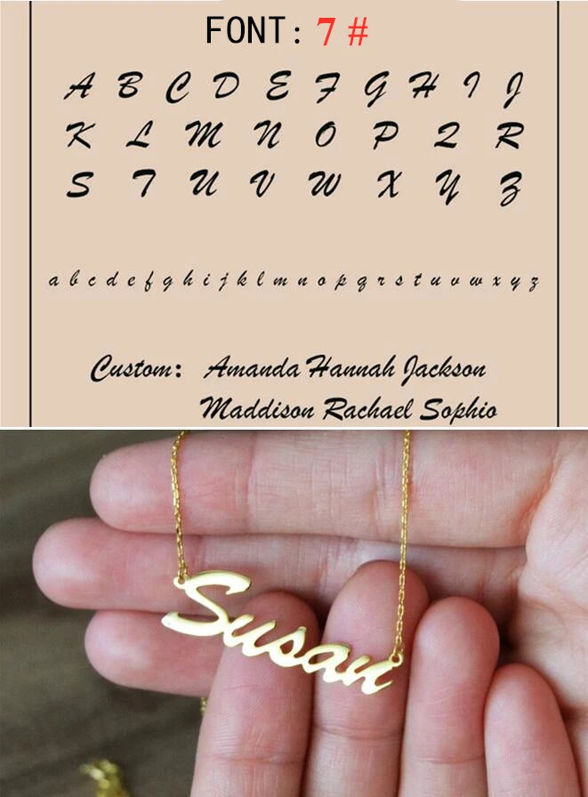 Custom Name Necklace Personalized Golden Choker Stainless Steel Necklaces For Women Man Customized Jewelry Couple Gift - Fui Fuiu Jewelry