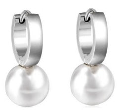 Pearl Hoops