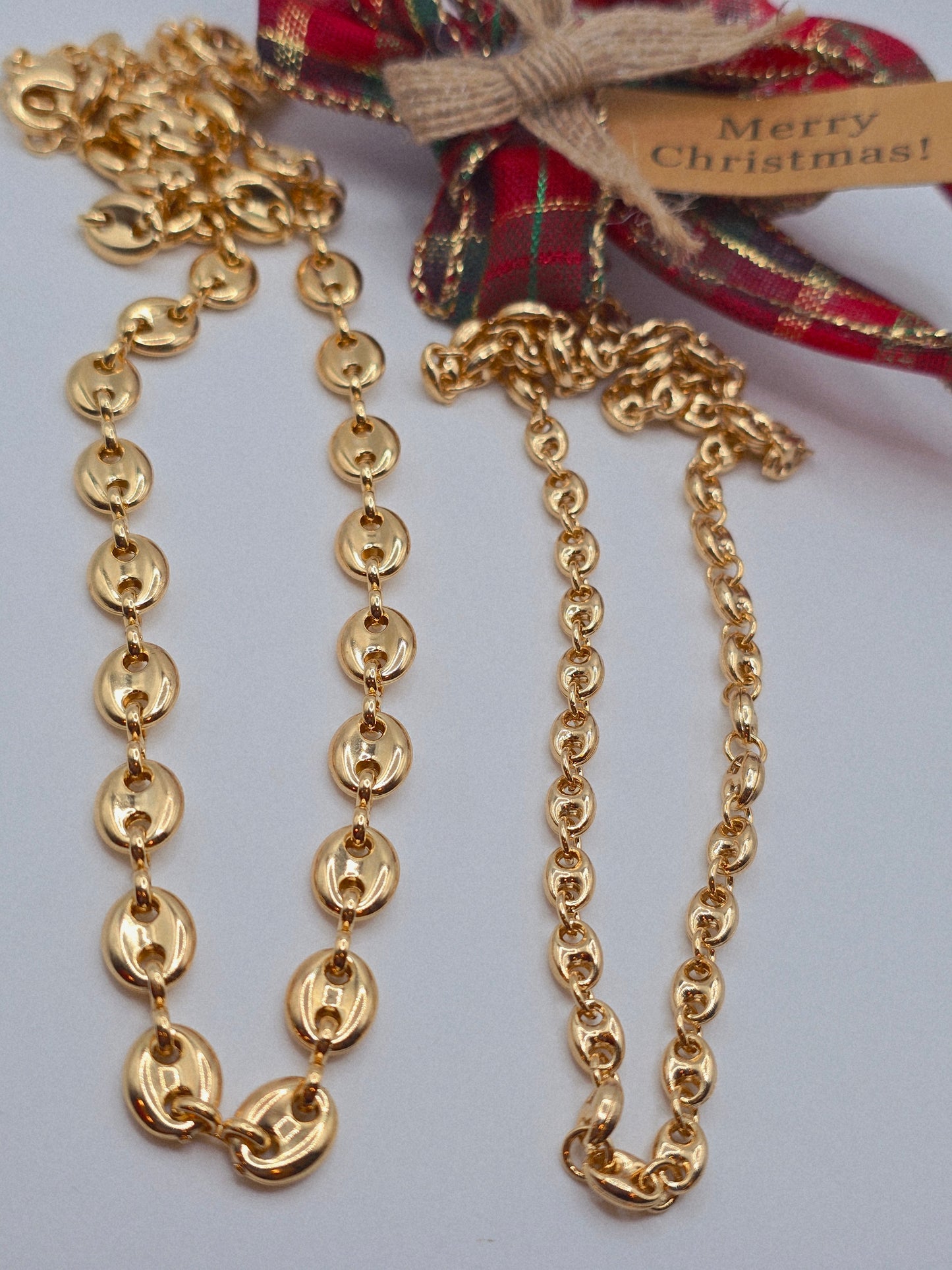 Coffee beans necklaces 14K Lamited gold Bralian Gold cadena en Oro Gold Filled Oro Brasilero 14K estilo de grano de café