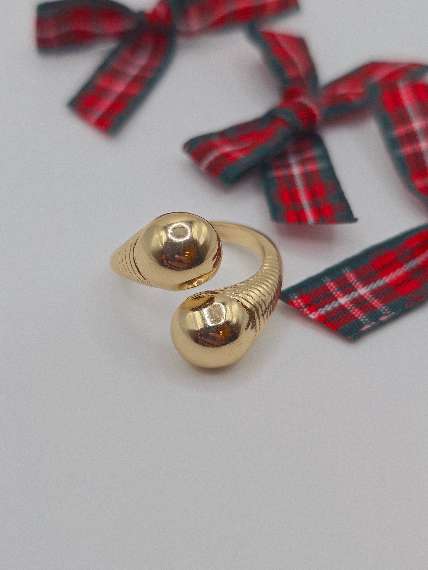 Deborah ring gold plated 18K Anillo en baño 18K