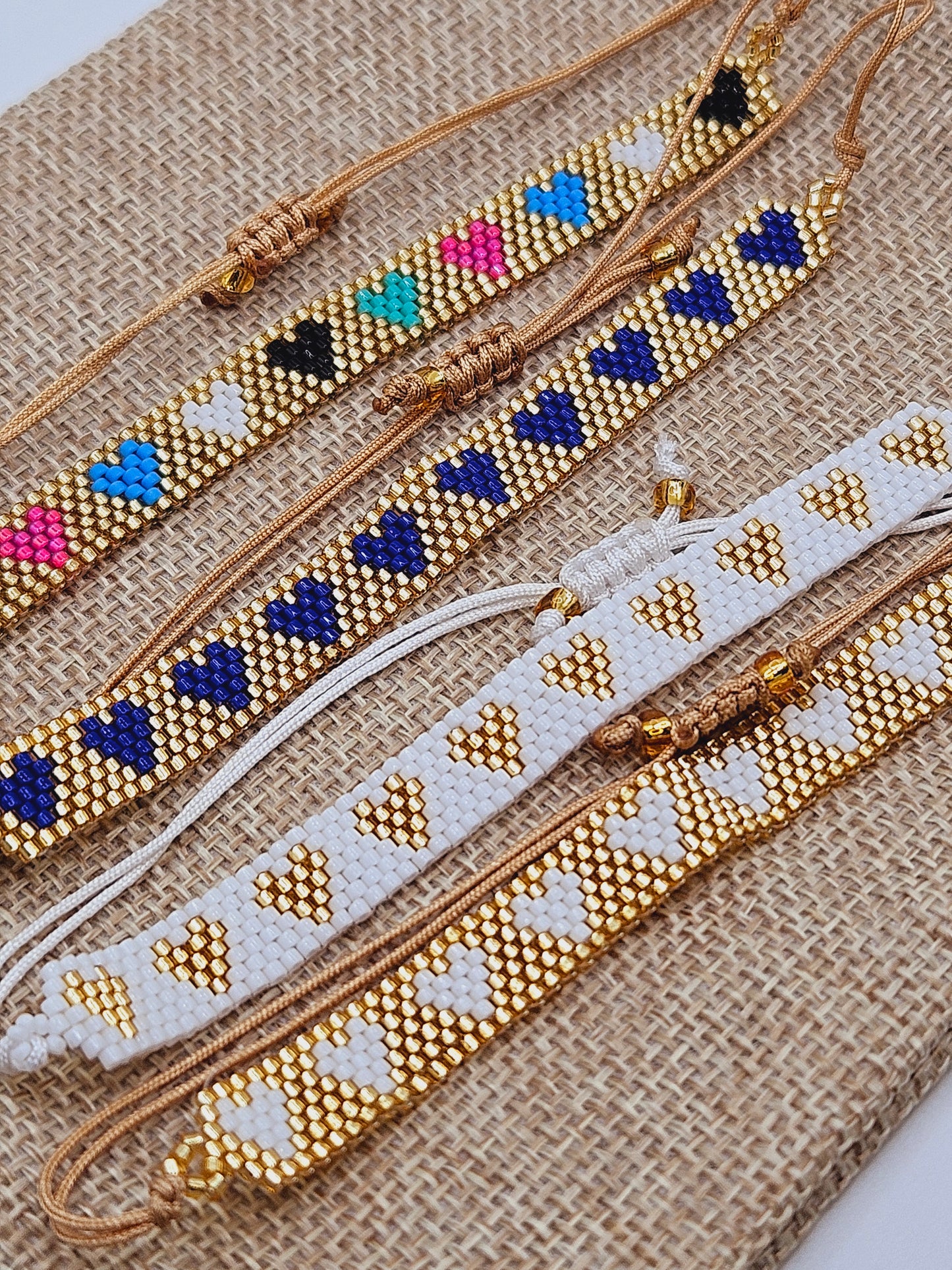 Miyuki bracelets ajustables