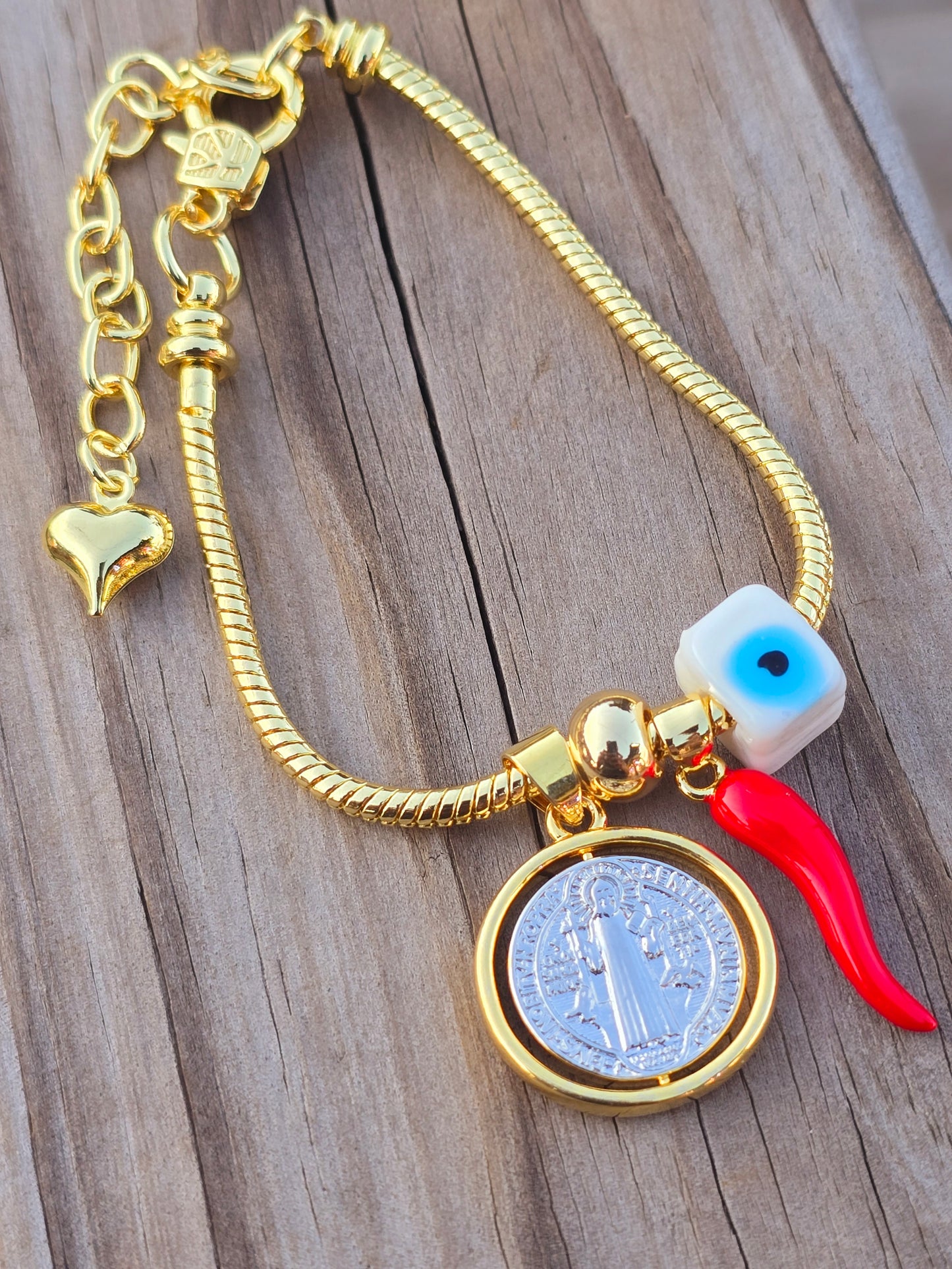 San Benito and Lucky charm bracelet