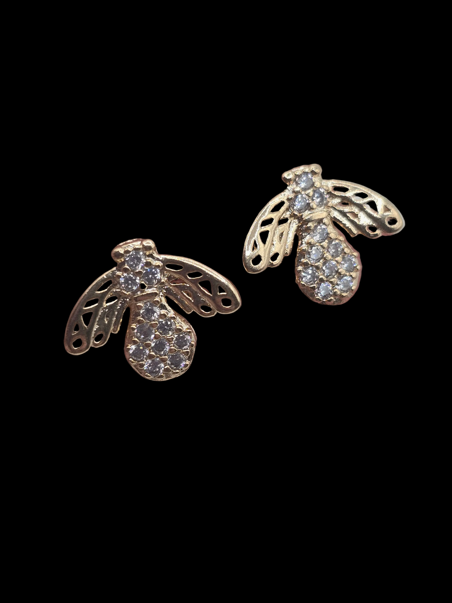 Studs Bee's 14K earrings Aretes Oro Gold Filled 14K